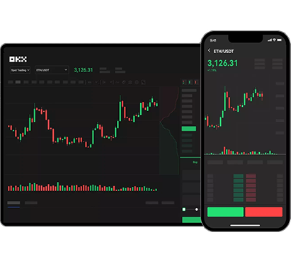 欧驿交易所移动端展示